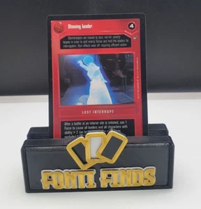 Decipher Star Wars CCG A New Hope Stunning Leader SWCCG BB DS - Picture 1 of 3