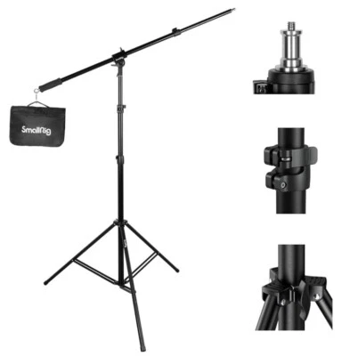ADJUSTABLE photography Light Stand 110"/9.2ft/280cm, Adjustable SMALL RIG STAND - Image 1 of 4