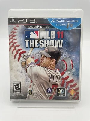 ⚾️  MLB 11 The Show | Joe Mauer  | PlayStation 3 (PS3) | CIB | Tested & Works - Image 1 of 3