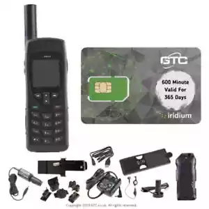 Iridium 9555 Satellite Phone with Prepaid (Canada/Alaska 500 Mins / 365 days) - Picture 1 of 7