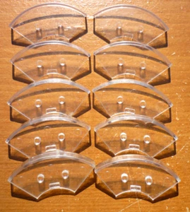 (QTY 10) Levolor Vertical Blind Valance Corner Cap Part # DPM81856 - Picture 1 of 4