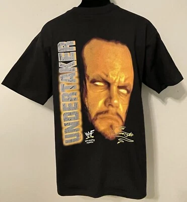 Vintage 1998 WWF UNDERTAKER Rest in Peace Titan Sports T-Shirt NEW Old Stock LGE - Image 1 of 4