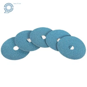 25 Piece Zirconia Resin Fiber Sanding And Grinding Discs 36 Grit 4.5" x 7/8" New - Picture 1 of 8