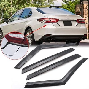 Luz trasera lámpara párpado borde ceja cubierta embellecedor para Toyota Camry 2018-2023 - Imagen 1 de 7