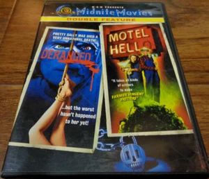 MGM MIDNITE MOVIES DOUBLE FEATURE DERANGER MOTEL HELL USED VGC TESTED - Picture 1 of 4
