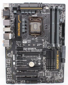 Carte mère GIGABYTE GA-Z97X-UD3H-BK édition noire Intel Z97 socket 1150 (#28264) - Photo 1/3