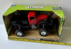 New-Ray Xtreme Off-Road Red Dodge Power Wagon 1:32 Scale Die-Cast Suspension NEW - Picture 1 of 12