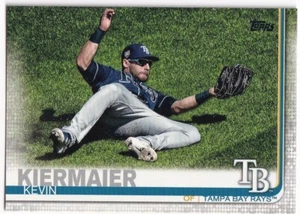2019 Topps #420 Kevin Kiermaier Tampa Bay Rays - Picture 1 of 2