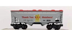 O Gauge K-Line K90002 Hopper Car 1992 Thank You K.C.C. Members #90002. - Picture 1 of 5
