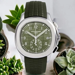Specht&Sohne Men's 40MM Chronograph Quartz Date Shockproof Rubber 50M Waterproof - Picture 1 of 10