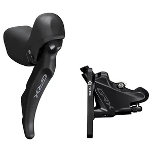 Shimano GRX ST-RX600-L with BR-RX400-R flat mount Hydraulic Disc Brake - BNIB CX - Picture 1 of 7