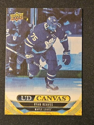 24-25 Upper Deck Ryan Reaves UD Canvas 🔥🔥🔥 Toronto Maple Leafs  - Image 1 of 2