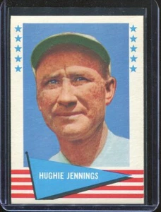 1961 Fleer Baseball # 47 Hughie Jennings (NM+) Near Mint Plus - Picture 1 of 2