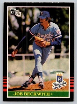 1985 Donruss Joe Beckwith #541 - Image 1 of 2