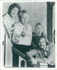 1970s Portrait of Stars from All in the Family Original News Service Photo