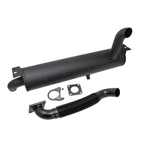 6676728 6677371 Muffler & Exhaust Pipe Kit Compatible With Bobcat S175 S185 T190