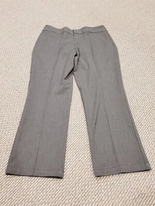 Dockers Stretch Stain Defender Womens Pants SZ 14 Medium Gray Mid Rise W/Pockets - Foto 1 di 12