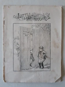 Rare Antique - OUR LITTLE MEN AND WOMEN - Late 1800s magazine - Stories/Pictures - Bild 1 von 12