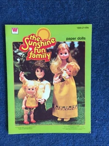 Muñecas de papel Whitman 1978-The Sunshine Fun Family 1995-21 - Imagen 1 de 2