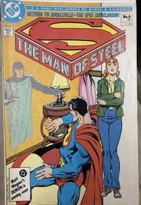 Superman The Man of Steel #6 (of 6) Direct VF/NM (1986) John Byrne - Picture 1 of 2