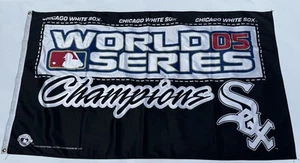 World Series 2005 White Sox Champions Flag 58” X 34” Chicago - Picture 1 of 8
