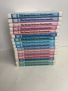 The Young Childrens Encyclopedia 16 Volume Complete Set Britannica Homeschool Ed - Picture 1 of 12