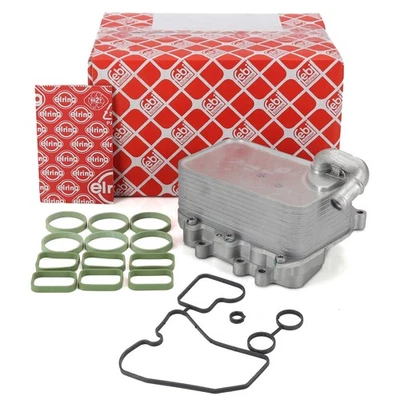 febi Ölkühler + Dichtungen Set für VW TOUAREG 7P AUDI A4 A5 A6 A7 Q5 Q7 3.0 TDI - Bild 1 von 3
