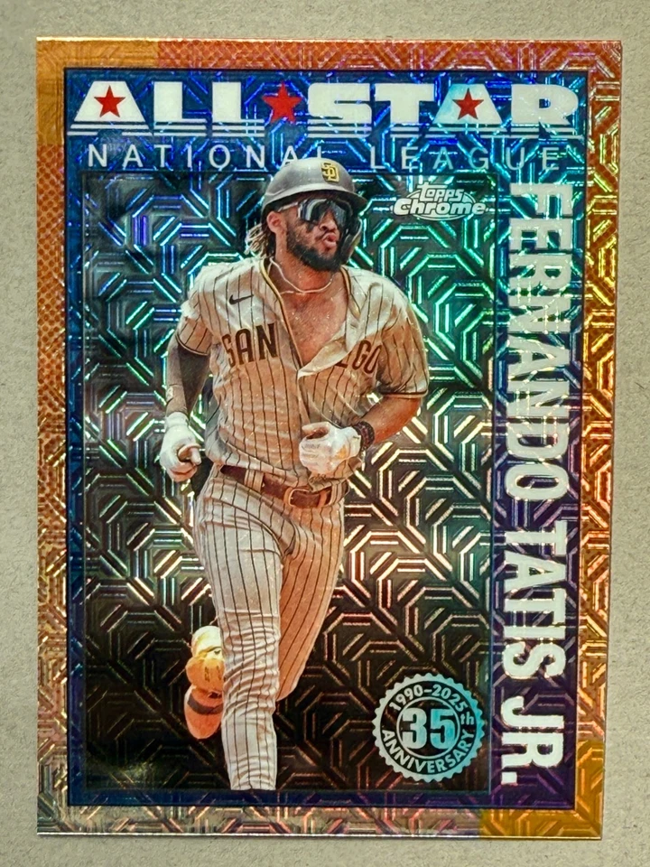 2025 Topps Series 2 - YOU PICK - 1990 Topps Chrome Silver Pack All-Stars - Image 1 of 1