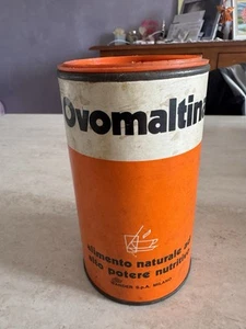 Barattolo confezione Ovomaltina Wander anni 70 da collezione - Imagen 1 de 8
