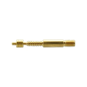 WPW Adapter Waffen Laufreiniger Putzstock Filzreiniger ab Kal. 5,5 mm Messing - Bild 1 von 2