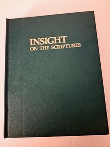 INSIGHT ON THE SCRIPTURES, VOL. 2, Jehovah - Zuzim and Index (1988) Hardcover - Picture 1 of 5