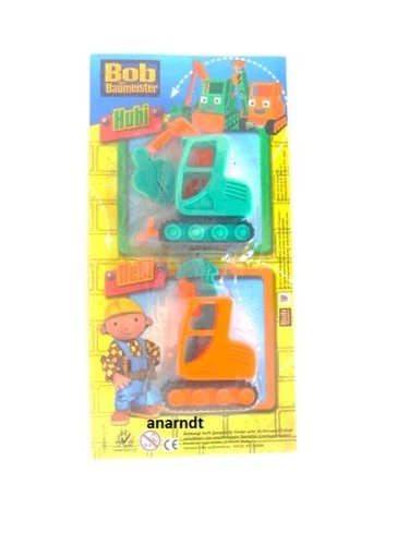 MARKENLOS Bob der Baumeister Hubi und Hebi Bagger