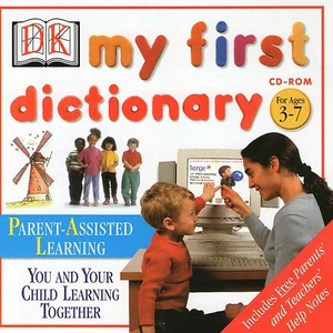 MY FIRST DICTIONARY | age 3 - 7 | Win 95 98 XP ( 7 8 10 see listing ) - Picture 1 of 2