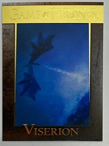 2018 Rittenhouse Game of Thrones Season 7 VISERION #80 Gold Foil #137/150 - Picture 1 of 3