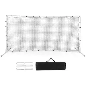 12 x 6 FT Portable Football Training Equipment Soccer Rebounder Net w/ Net - Picture 1 of 8