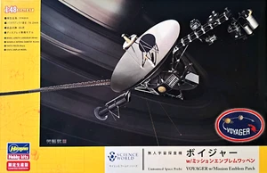 NASA Spacecraft Voyager Prem.Ed. with Mission Patch; Gold Colored Human & Record - Picture 1 of 12