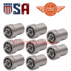 8x Fuel Injector Nozzle Tip Set Fits 89-01 GM Chevy 6.2L 6.5L Turbo Diesel Stock - Foto 1 di 8
