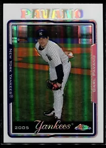 2005 Topps Chrome Update Refractor #UH69 Carl Pavano Yankees QTY Discounts - Picture 1 of 1