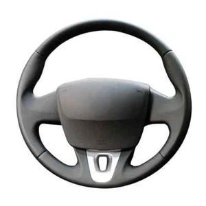 Hand Sew Artificial Leather Car Steering Wheel Cover for Renault Megane 3 Scenic - Picture 1 of 15