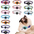 Pet Collars Cats Collar with Airtag Tracker Protective Case Silicone Collar