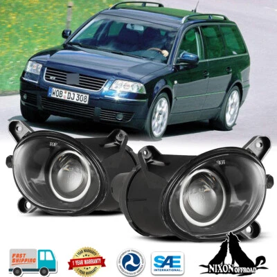 Fog Lights For 2001 2002 2003 2004 2005 Volkswagen Passat Driving Bumper Lamps - Image 1 of 4