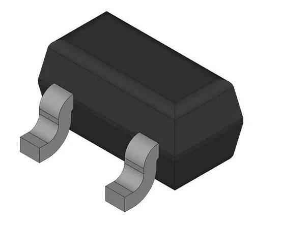 20pcs BC857BW Small Signal Bipolar Transistor (BJT) PNP 45V 0,1A SC70/SOT323 NXP - Image 1 of 1