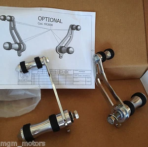 Adelante controls Estribos Comandos Universal Cafe Racer Palo de golf Style - Imagen 1 de 1