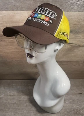 M&M's RACING Kyle Busch 18 Hat Adult OSFM Toyota Joe Gibbs Racing Adjustable Cap - Image 1 of 4