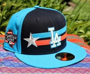 2024 MLB All Star Game Los Angeles Dodgers Fitted Hat New Era 59FIFTY On Field - Picture 1 of 8