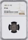 UNIQUE Branch Mint Proof 1891-O Seated Liberty Dime NGC PF 66 Listed in Red Book