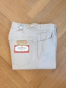LEVI's 5-Pockett Hose beige Sta-Prest Straight Leg UVP: 139,00€ - Bild 1 von 2