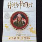 Harry Potter Coin Argus Filch Official Collector Medal  Scarce