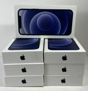 Lotto di 7 scatole vuote originali Apple iPhone 12 Mini viola 64 GB solo NO telefono - Foto 1 di 4