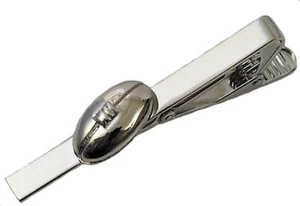 Rugby Ball Tie Bar in Gift Box - Picture 1 of 1